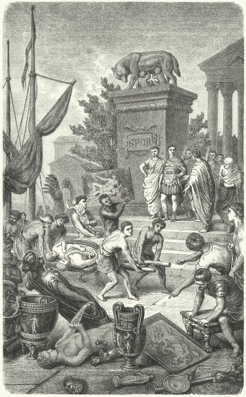 Arrivo delle opere d