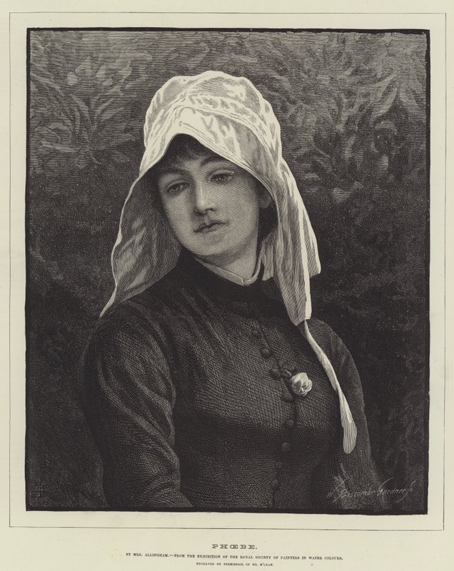 Phoebe da Helen Allingham