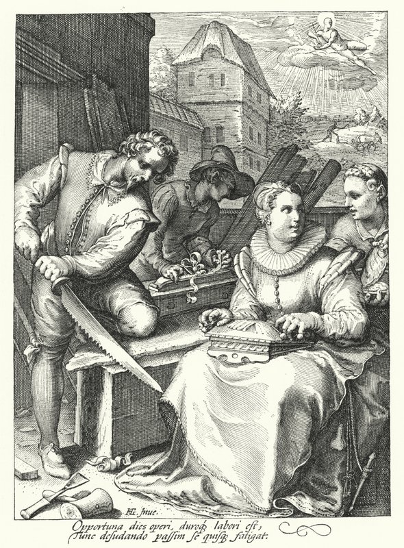 Mezzogiorno da Hendrik (after) Goltzius