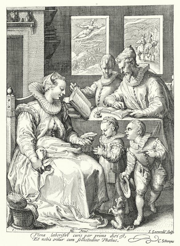 Mattina da Hendrik (after) Goltzius
