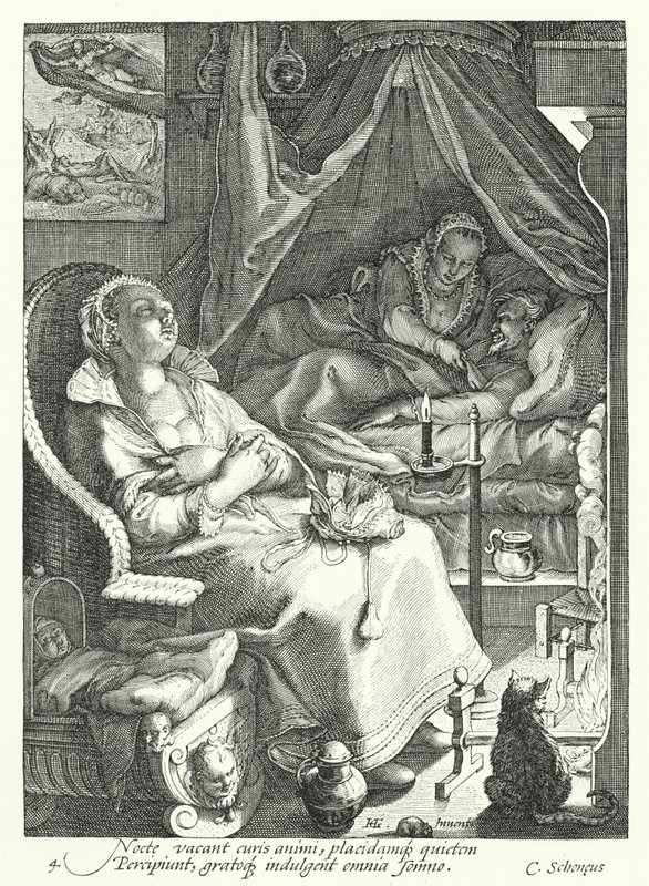 Notte da Hendrik (after) Goltzius