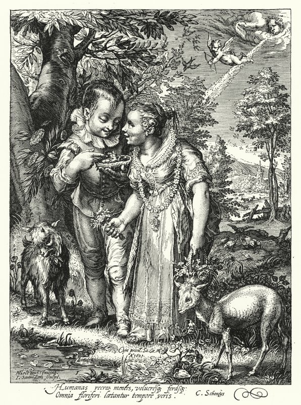 Primavera da Hendrik (after) Goltzius