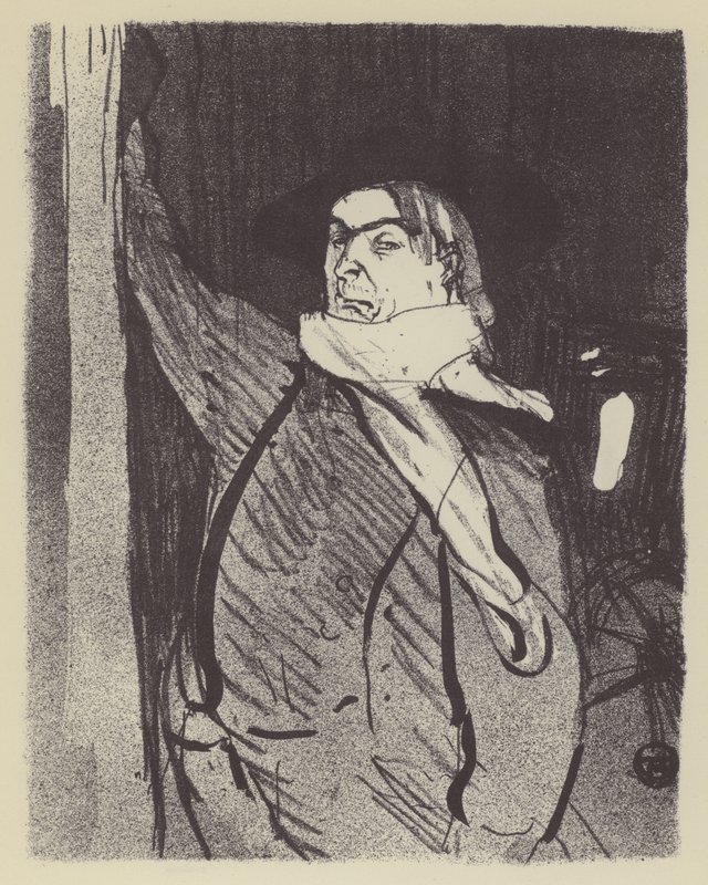Aristide Bruant da Henri de Toulouse Lautrec