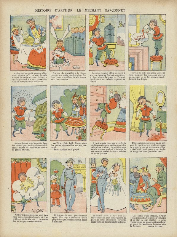 Illustrazione per Le Rire da Henri Avelot