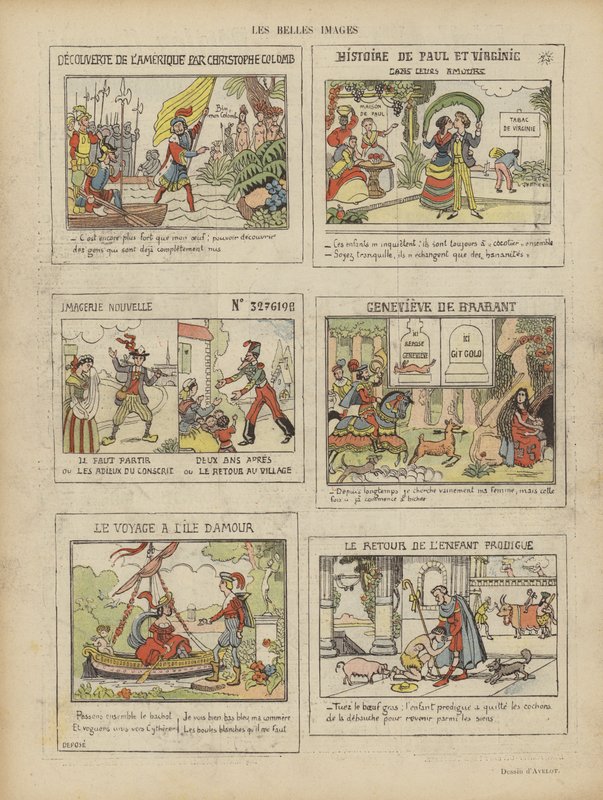 Illustrazione per Le Rire da Henri Avelot