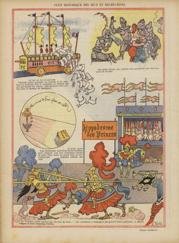 Illustrazione per Le Rire da Henri Avelot