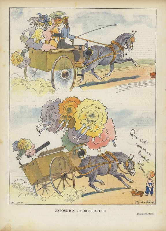 Illustrazione per Le Rire da Henri Avelot