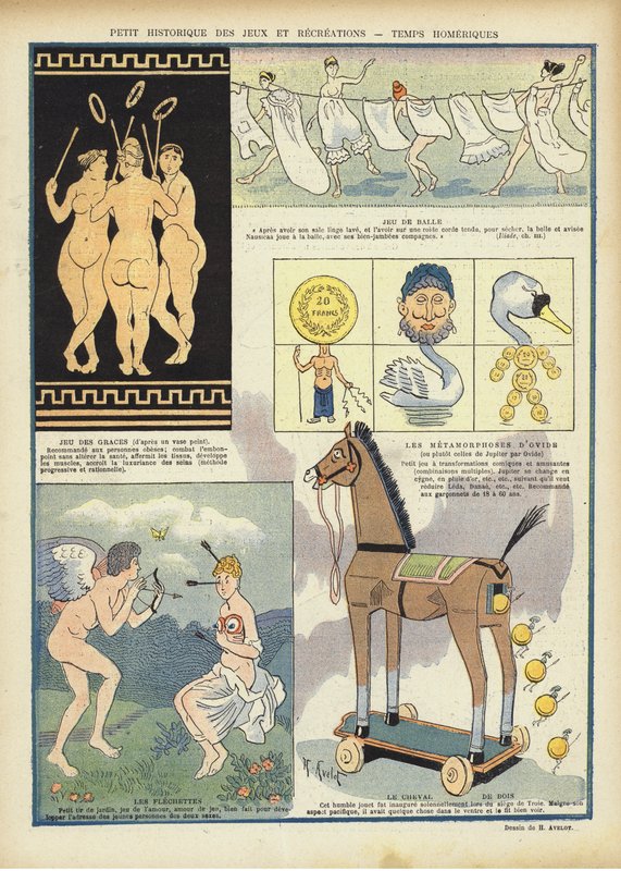 Illustrazione per Le Rire da Henri Avelot