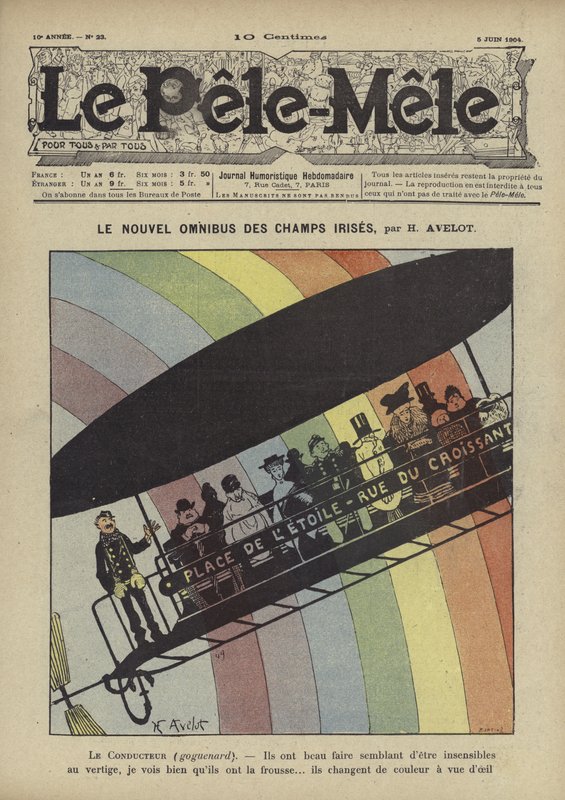 Il Nuovo Omnibus dei Campi Iridescenti da Henri Avelot