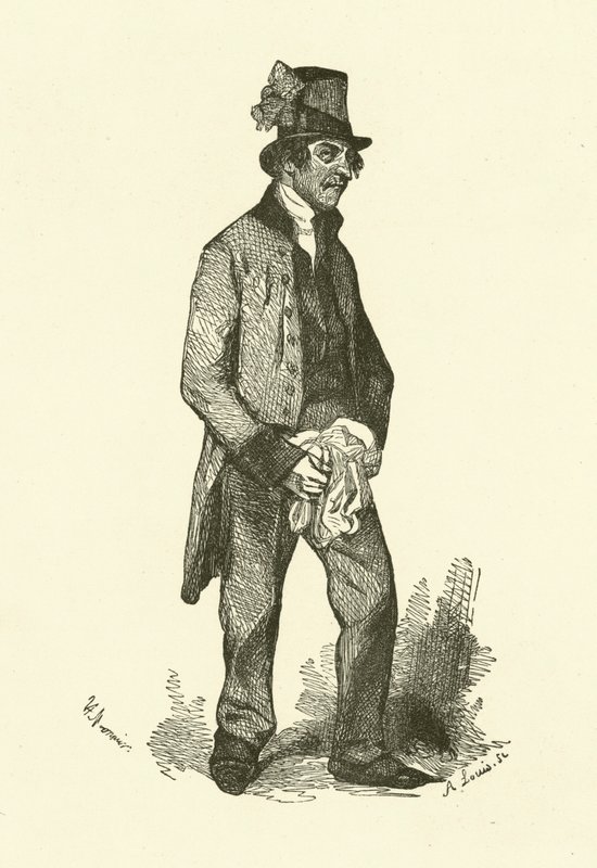 Il muto da Henri Bonaventure (after) Monnier