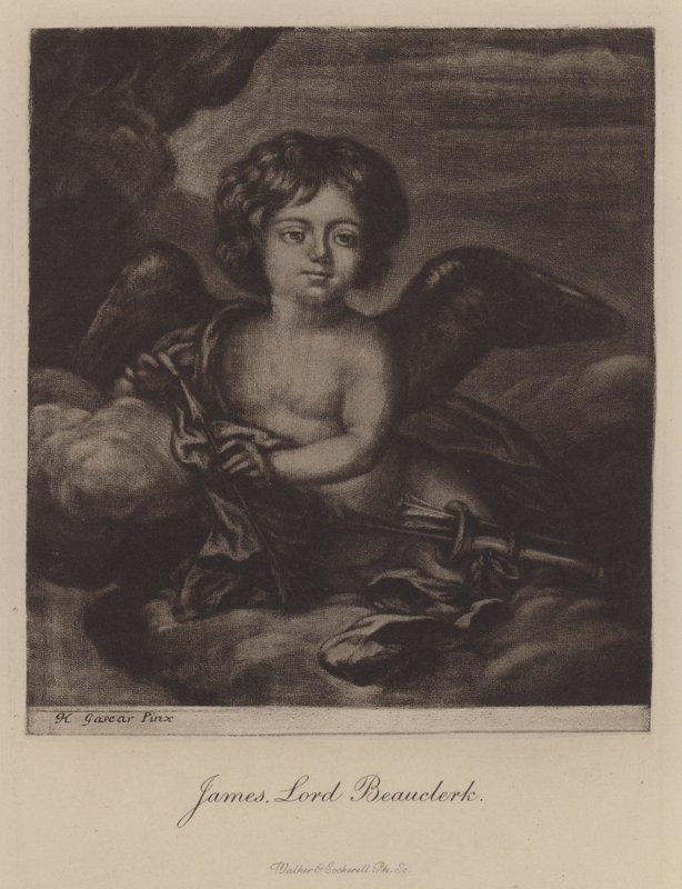 James, Lord Beauclerk, secondo figlio del Re Carlo II e Nell Gwyn da Henri Gascar