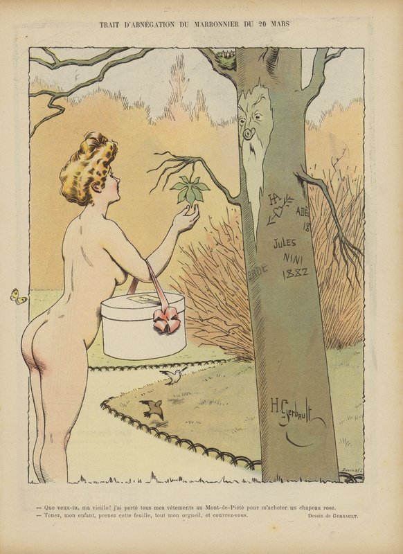 Illustrazione per Le Rire da Henri Gerbault