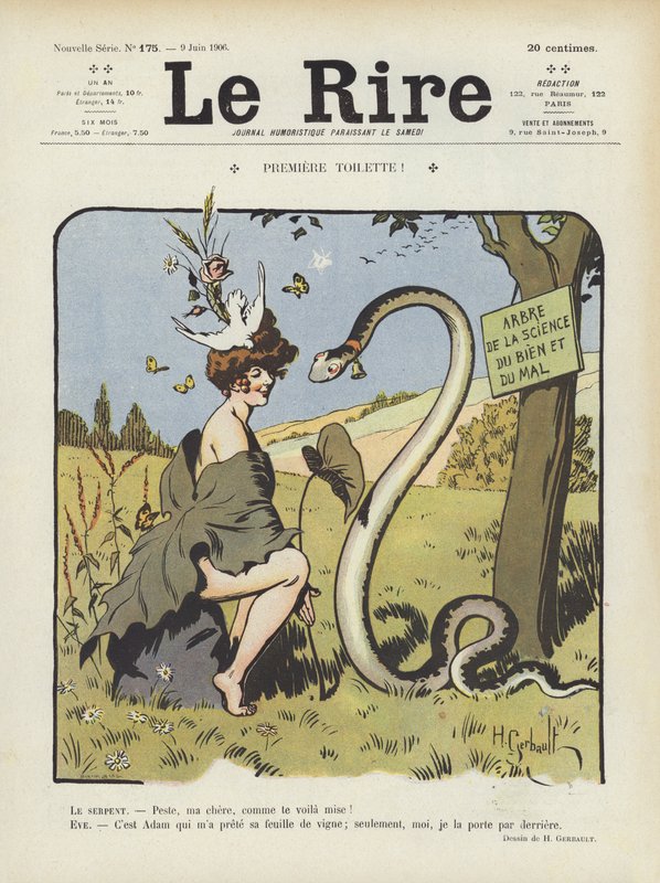 Illustrazione per Le Rire da Henri Gerbault