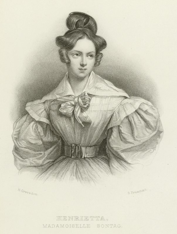 Henrietta, Madamoiselle Sontag da Henri Grevedon