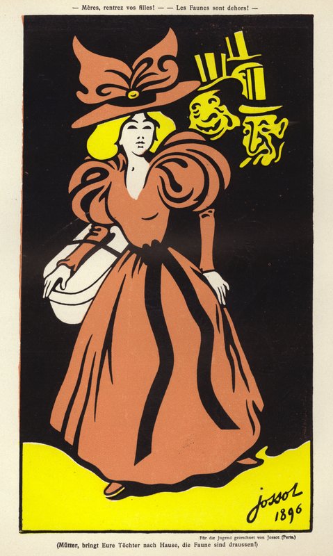 Madri, portate le vostre figlie! I fauni sono fuori! da Henri Gustave Jossot
