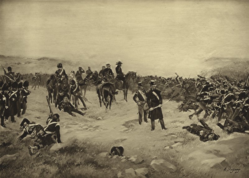 Battaglia di Inkerman, 1854 da Henri Louis Dupray