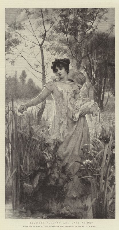 Fiori raccolti e gettati via da Henrietta Rae