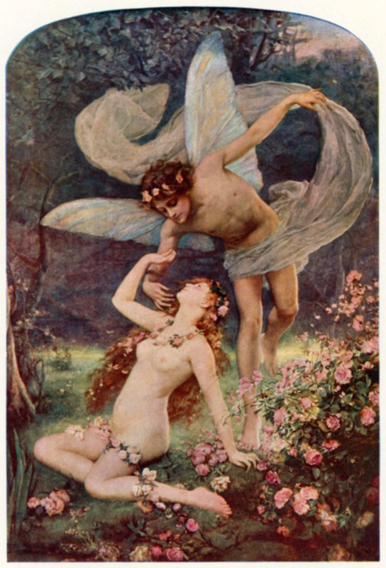 Zefiro che corteggia Flora da Henrietta Rae