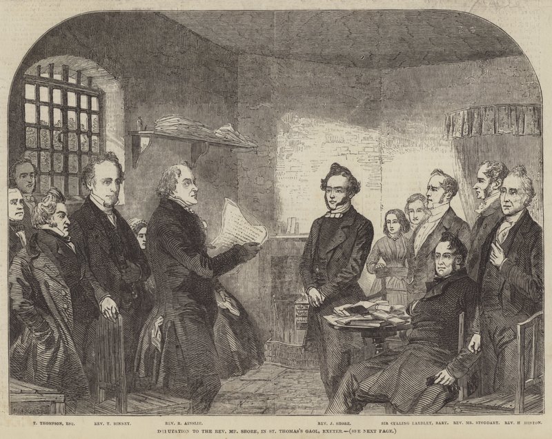 Deputation to the Reverend Mr Shore, in St Thomas