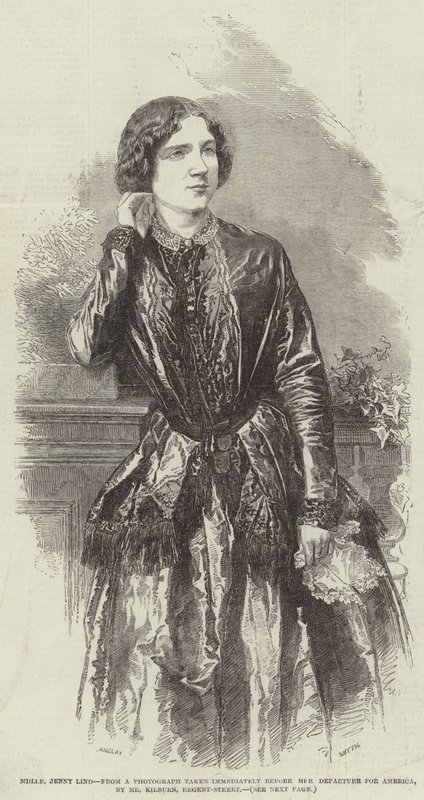 Mademoiselle Jenny Lind da Henry Anelay