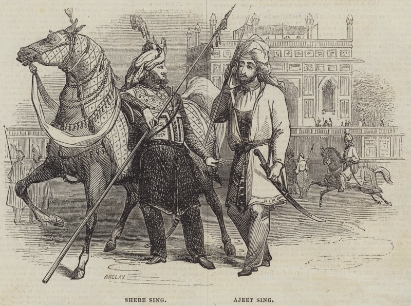Shere Sing e Ajeet Sing da Henry Anelay