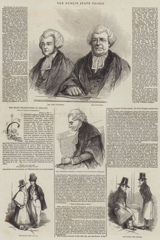 I processi di stato di Dublino da Henry Anelay