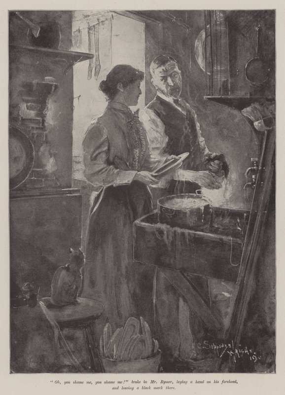 Una famiglia affascinante, di George Gissing da Henry Charles Seppings Wright