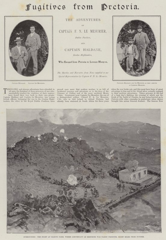 Fuggitivi da Pretoria da Henry Charles Seppings Wright