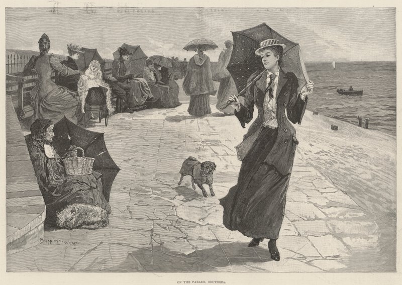 Sulla parata, Southsea da Henry Charles Seppings Wright