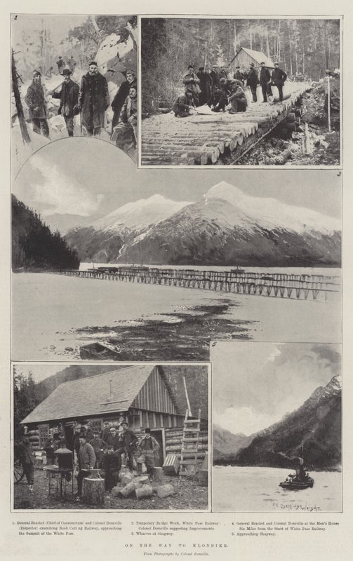 Sulla strada per Klondike da Henry Charles Seppings Wright