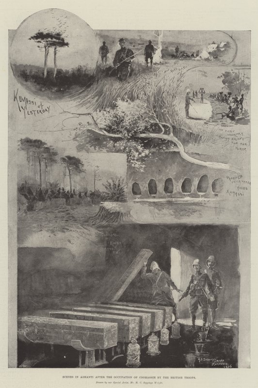 Scene in Ashanti dopo l