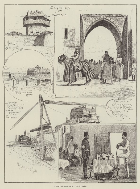 Schizzi a Suakin da Henry Charles Seppings Wright