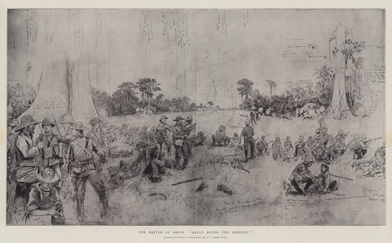 La Battaglia di Benin, Radunarsi intorno all