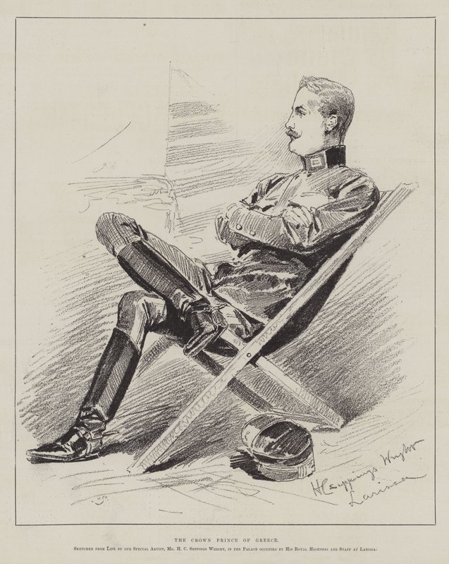 Il Principe Ereditario di Grecia da Henry Charles Seppings Wright