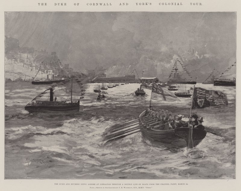 Il tour coloniale del Duca di Cornovaglia e York da Henry Charles Seppings Wright