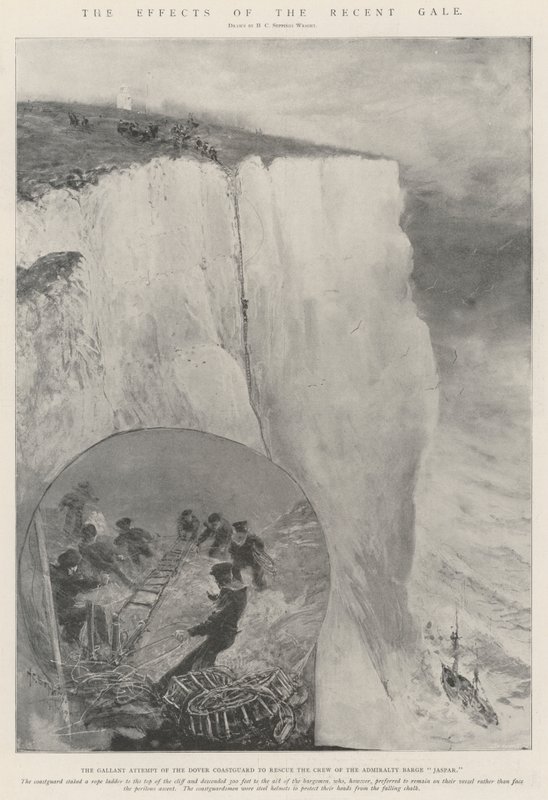 Gli effetti della recente tempesta da Henry Charles Seppings Wright