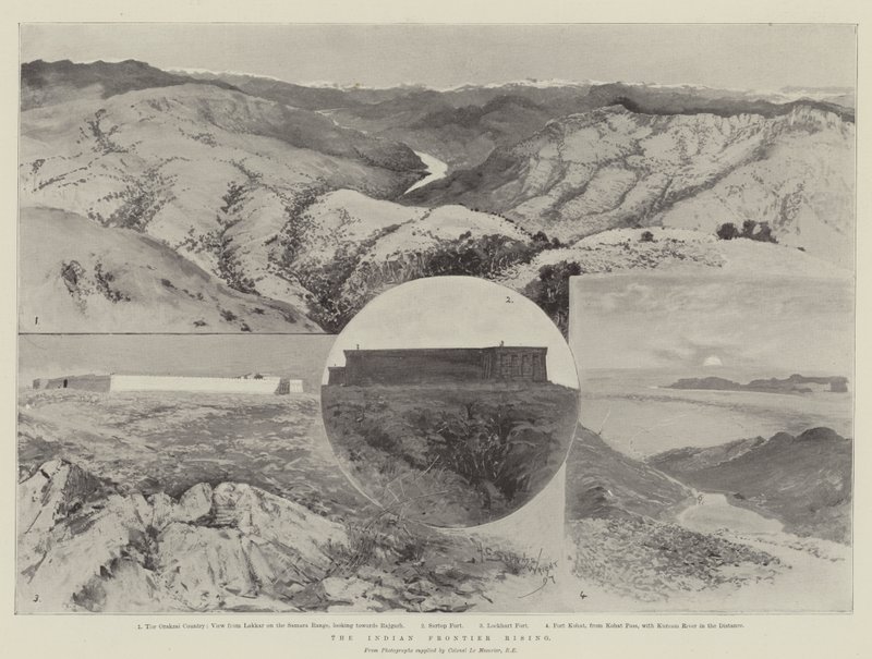 La rivolta della frontiera indiana da Henry Charles Seppings Wright