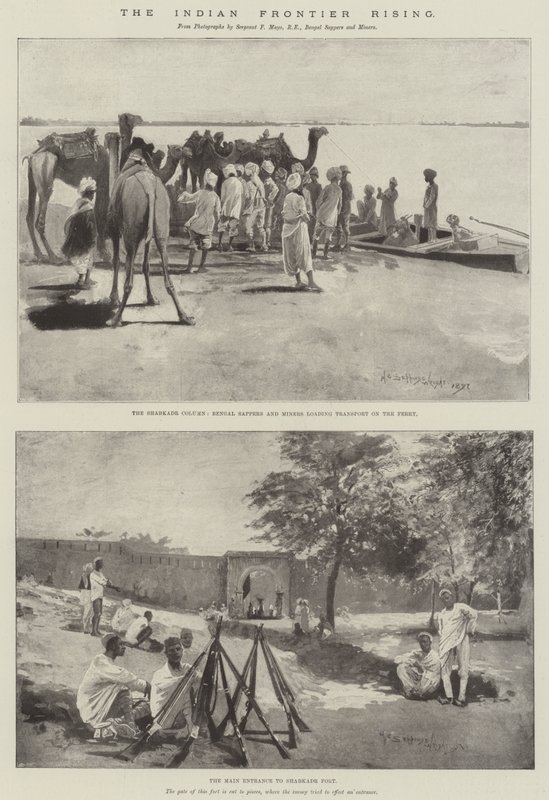 La rivolta della frontiera indiana da Henry Charles Seppings Wright