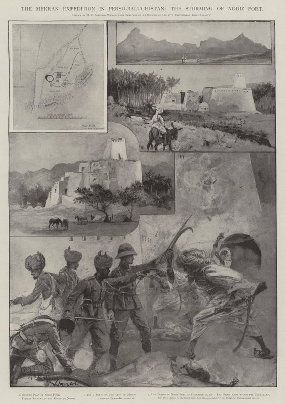 La spedizione Mekran in Perso-Baluchistan, l