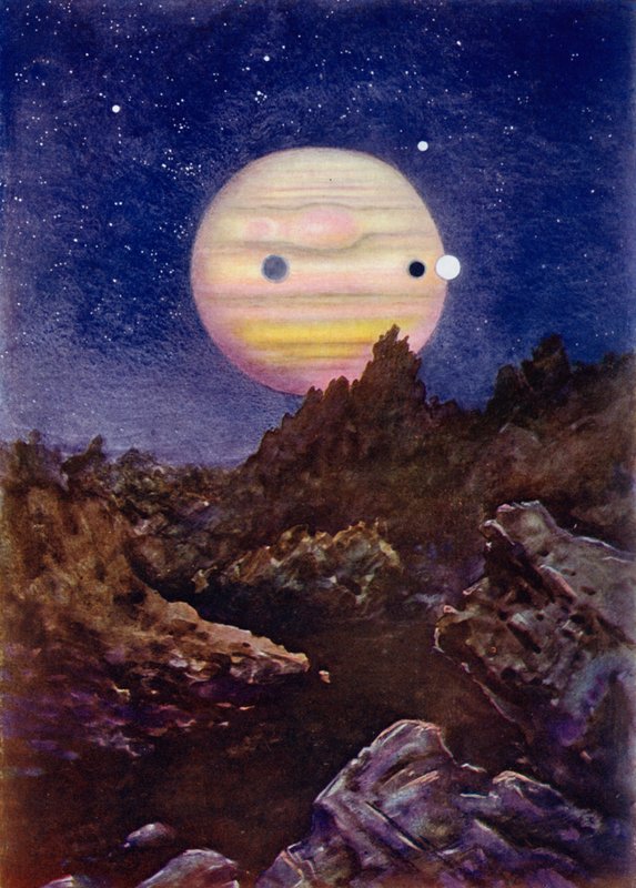 Il pianeta Giove da Henry Charles Seppings Wright