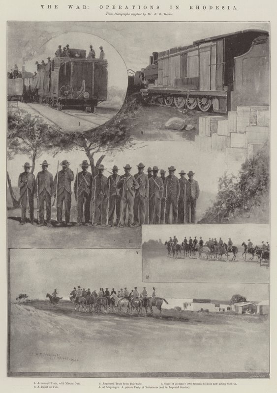 La Guerra, Operazioni in Rhodesia da Henry Charles Seppings Wright