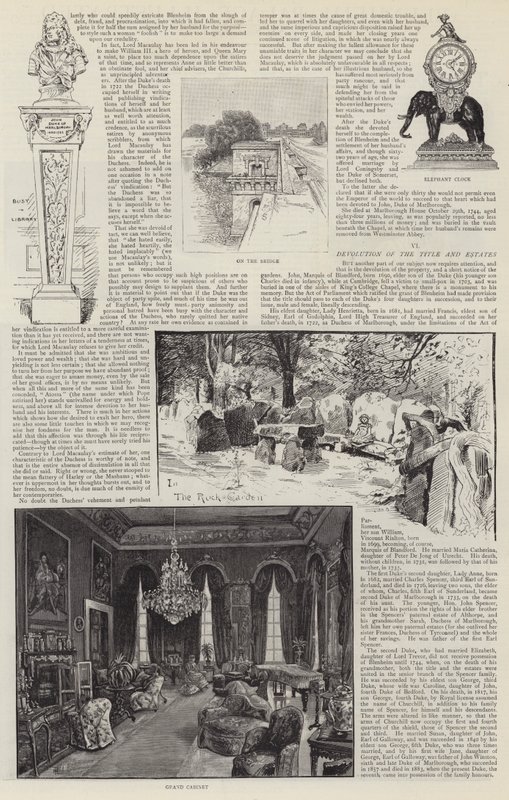 Palazzo di Blenheim Illustrato da Henry Edward Tidmarsh