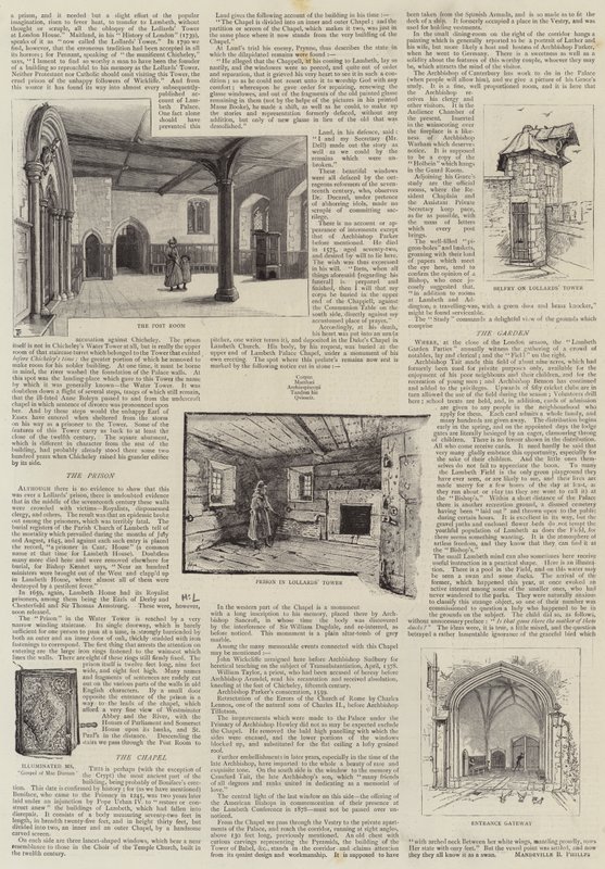 Palazzo di Lambeth da Henry Edward Tidmarsh