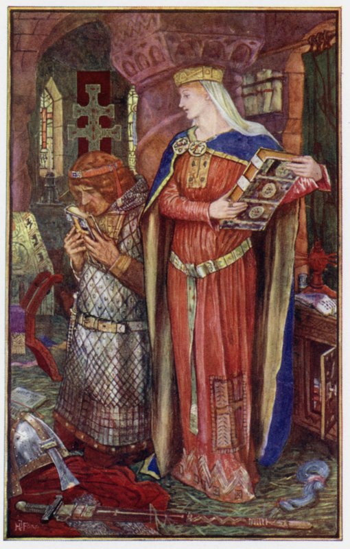 Sebbene non sapesse leggere, girava e esaminava i suoi libri e baciava quelli che gli piacevano di più da Henry Justice Ford
