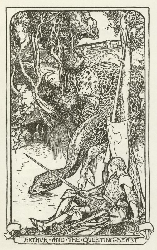 Artù e la Bestia Ricercante da Henry Justice Ford