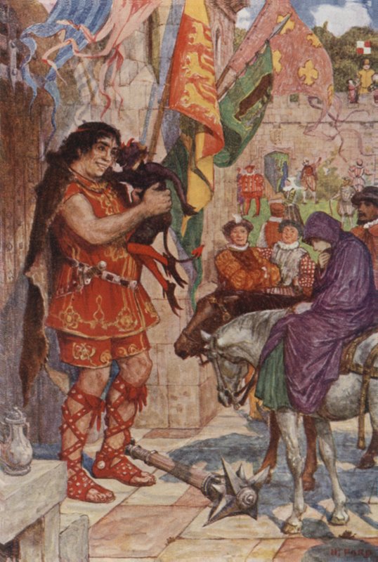 Catturando Dickie tra le braccia, lo tenne vicino alla testa da Henry Justice Ford