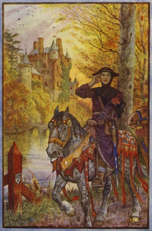 Il Signore di Joinville in viaggio per la crociata da Henry Justice Ford