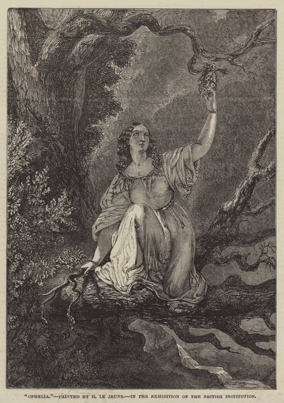 Ofelia da Henry Le Jeune
