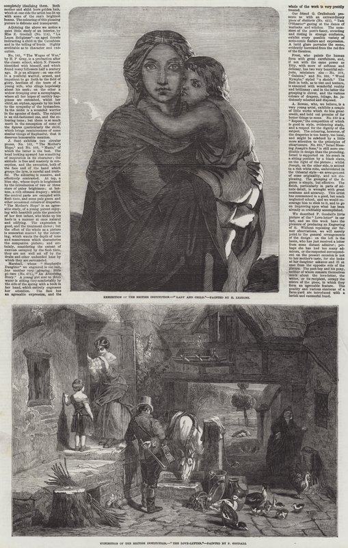 Esposizione della British Institution da Henry Lejeune