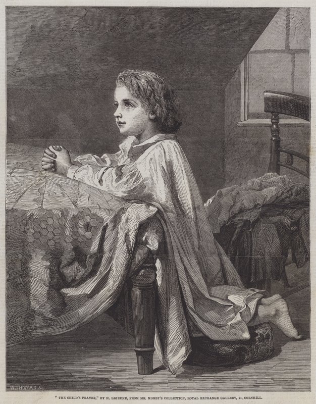 La preghiera del bambino da Henry Lejeune